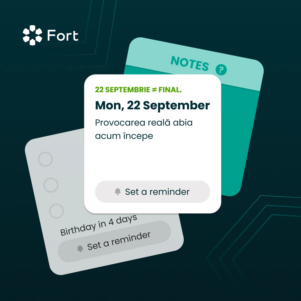 Postare pe rețele sociale despre o nouă provocare din 22 septembrie